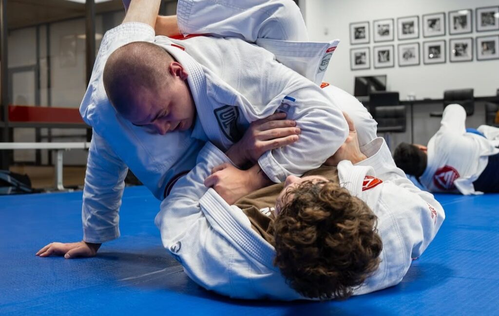 Training Jiu-Jitsu at GB Pearland